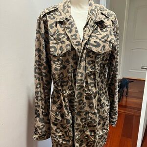 Ellison size medium animal print jacket